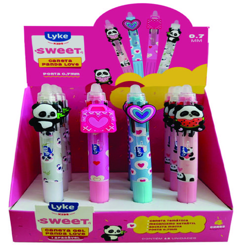 CANETA ESF.APAGAVEL 4X1 SWEET LYKE C/12