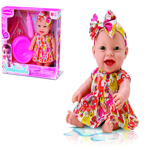 BONECA BAMBOLINHA FAZ XIXI 744
