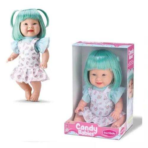 BONECA CANDY BABIES AZUL BAMBOLA 780