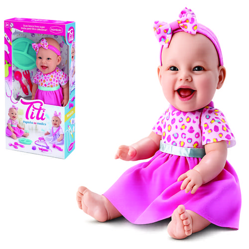 BONECA TITI PAPINHA BAMBOLA 850