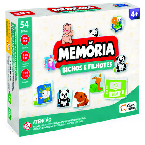MEMORIA - BICHOS E FILHOTES UNICA 0962-1