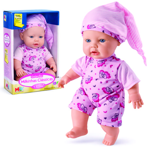 BONECA COL.MILKINHAS CLASSICAS PIJAM 549