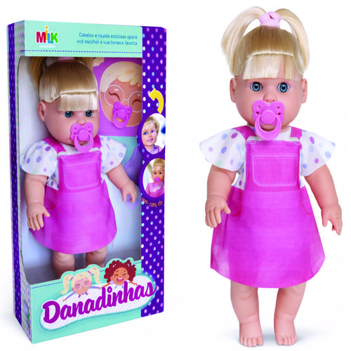 BONECA COLECAO DANADINHAS LOIRA 765
