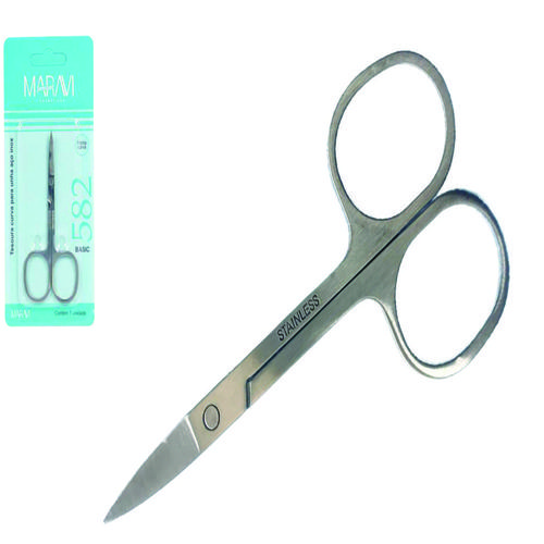 TESOURA DE UNHA CURVA MARAVI C/24 BN0582