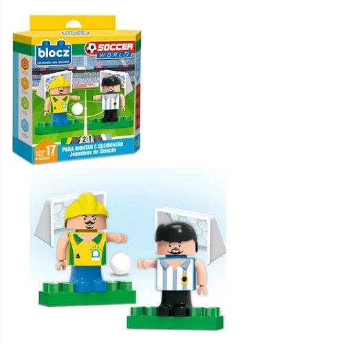 BRINQ.MONTAR JOGADORES DE SELECAO 8337