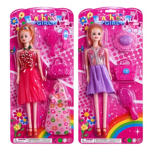 BONECA CARTELA C/ROUPA MS-5184
