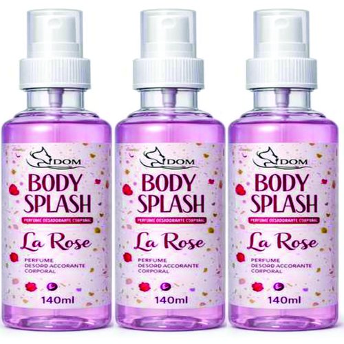 BODY SPLASH DOM LA ROSE 150ML 