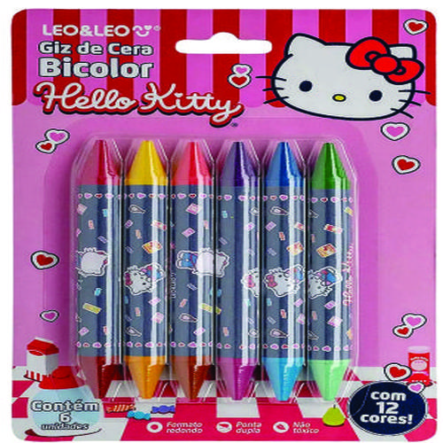 GIZ DE CERA BIG BICOLOR HELLO KITTY - BL