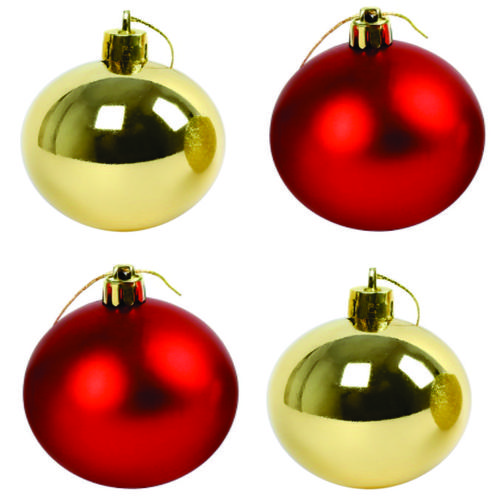 TUBO C/12 BOLA NATAL GD+VM 7CM 2504083-5