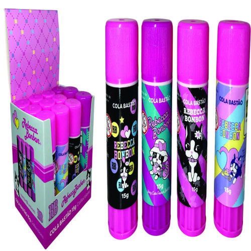 COLA BASTAO 15G REBE.BONBON C/12 RB0501
