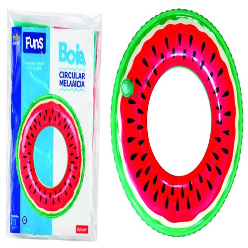 BOIA INF. CIRCULAR MELANCIA 60CM WS5606