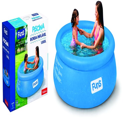 PISCINA C/BORDA INF. SUMMER 1000L WS7964