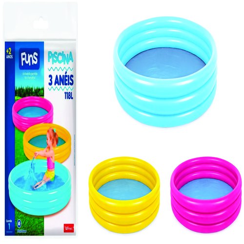 PISCINA INF C/3 ANEIS 118L WS50232