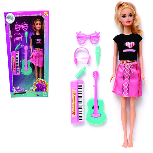 BONECA ANDY ARTISTA 0129