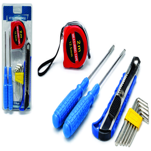 KIT FERRAMENTAS IM46168 9PECAS