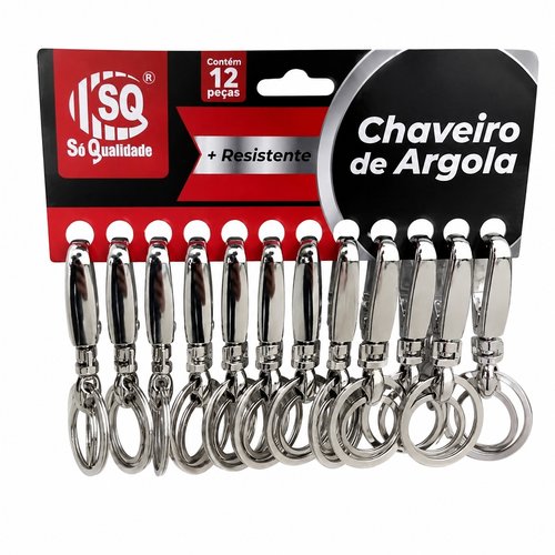 KIT CHAVEIRO MOSQUETAO C/12 IM46302