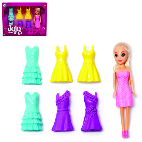 BONECA TROCA DE ROUPA AKT4212