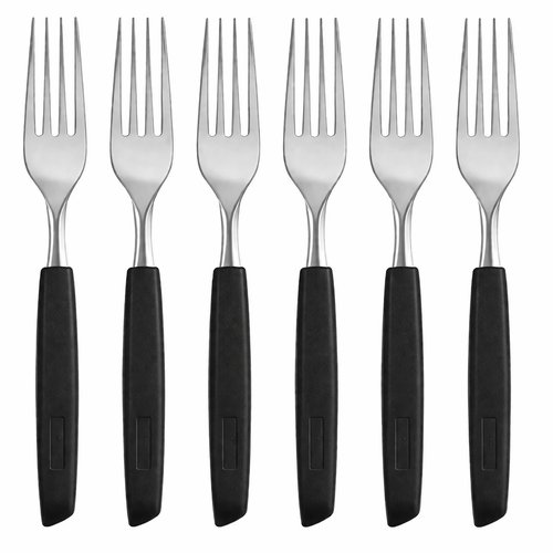 CJ 6 GARFOS INOX PRETO 19CM AIH1742PR