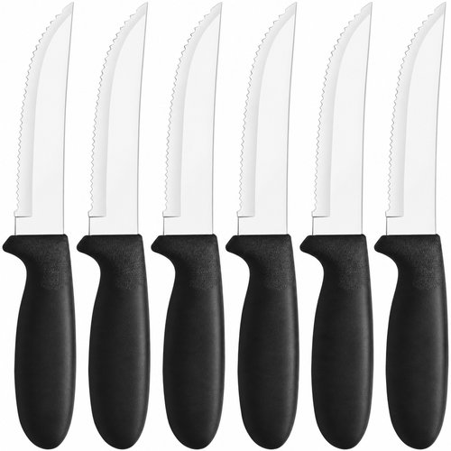CJ 6 FACAS INOX PRETO 19CM AIH1743PR