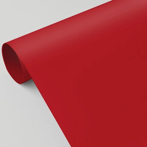 LAMINADO POLIETILENO LISO - VERMELHO 50M