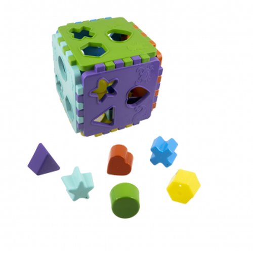 BRINQUEDO EDUCATIVO ENCAIX CUBO BQ7010S