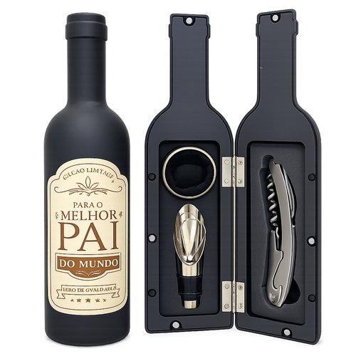 KIT VINHO PAI INOX 3PCS FBC02005