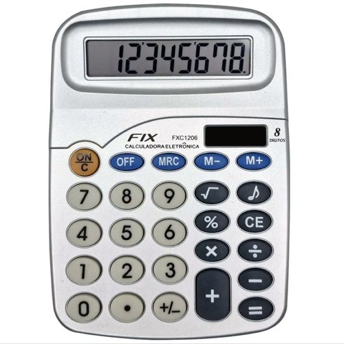CALCULADORA 08 DIGITOS FXC1206