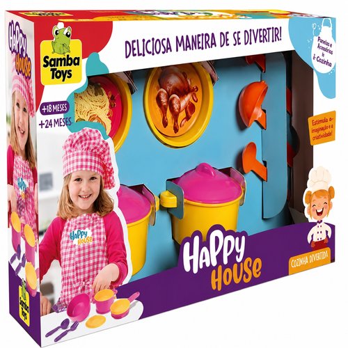 HAPPY HOUSE  - JOGO DE PANELAS 0540