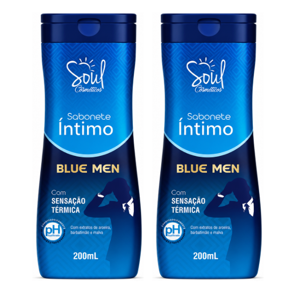 SABONETE INTIMO BLUE MAN 200 ML