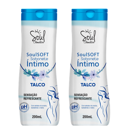SABONETE INTIMO SOULSOFT TALCO 200ML